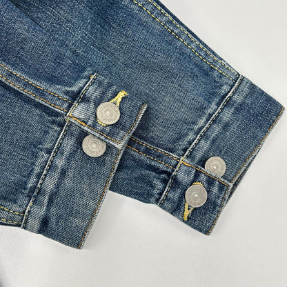 VISVIM ビズビム 0115105006003 15ss　103 JKT DAMAGED ブルー デニムジャケット ジャケット