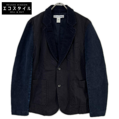 COMMEdesGARCONS SHIRT コムデギャルソンシャツ S22169 14年製 ネイビー コットン×コーデュロイ ジャケット ジャケット