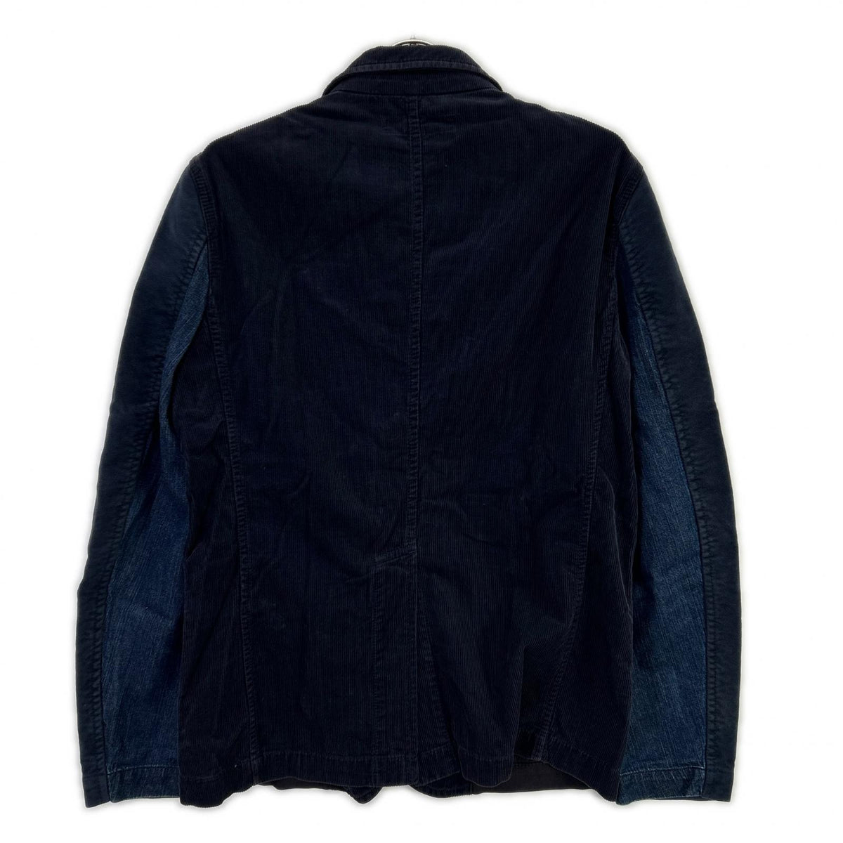 COMMEdesGARCONS SHIRT コムデギャルソンシャツ S22169 14年製 ネイビー コットン×コーデュロイ ジャケット ジャケット
