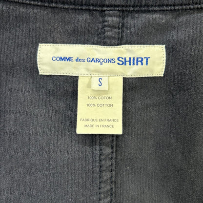 COMMEdesGARCONS SHIRT コムデギャルソンシャツ S22169 14年製 ネイビー コットン×コーデュロイ ジャケット ジャケット