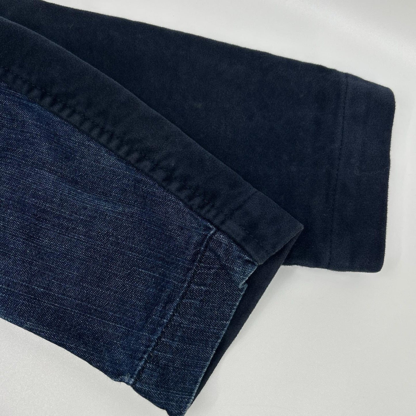 COMMEdesGARCONS SHIRT コムデギャルソンシャツ S22169 14年製 ネイビー コットン×コーデュロイ ジャケット ジャケット