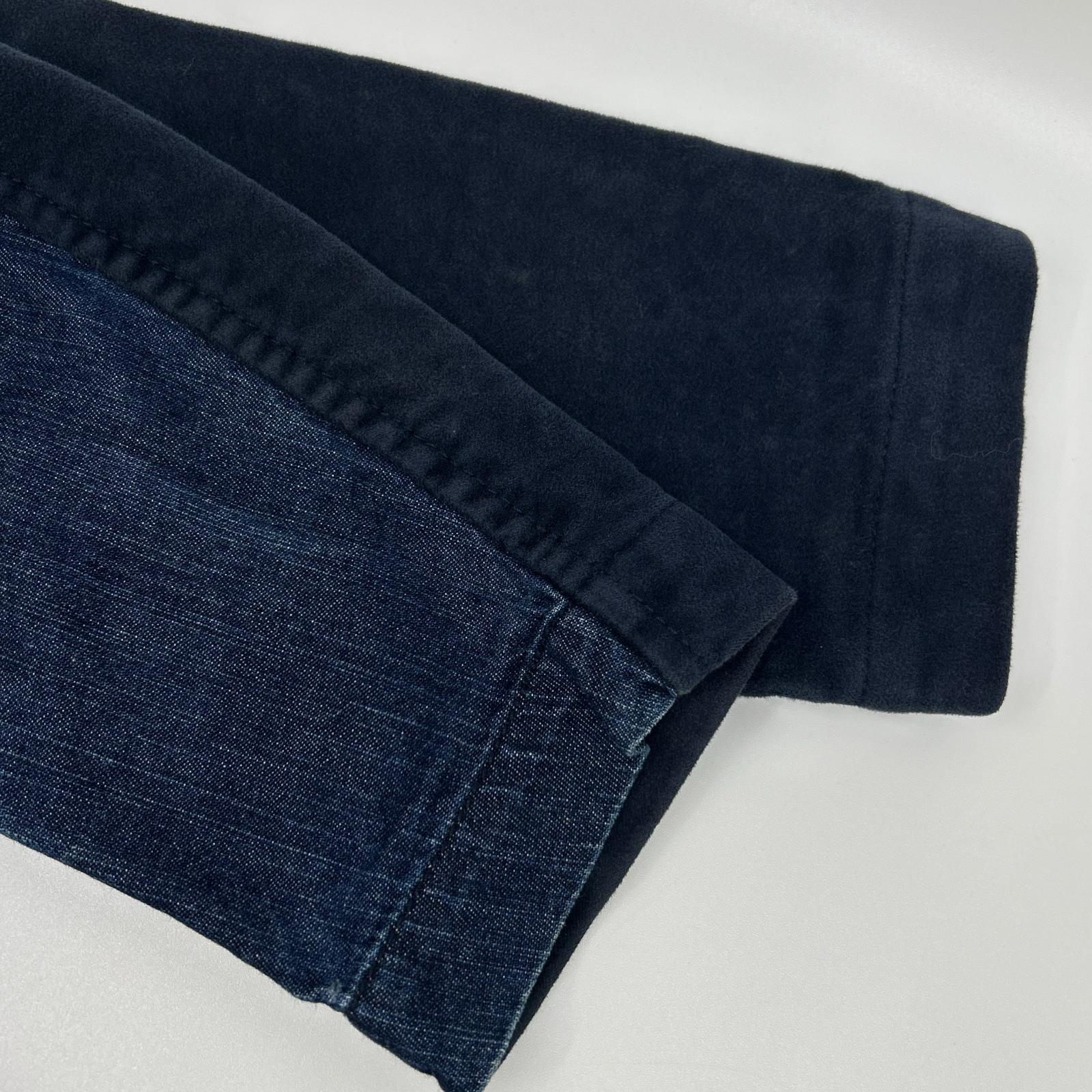 COMMEdesGARCONS SHIRT コムデギャルソンシャツ S22169 14年製 ネイビー コットン×コーデュロイ ジャケット ジャケット