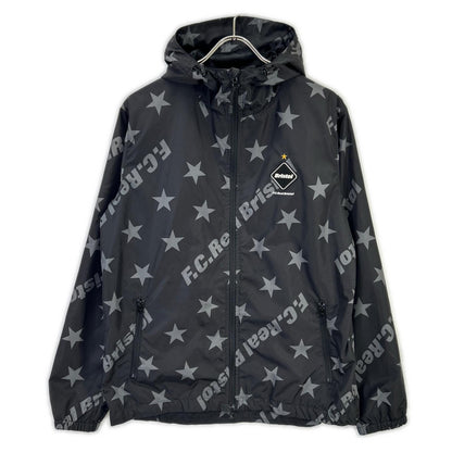F.C.Real Bristol エフシーリアルブリストル FCRB-160021 ブラック×グレー 16SS STAR WARM UP JACKET ジャケット