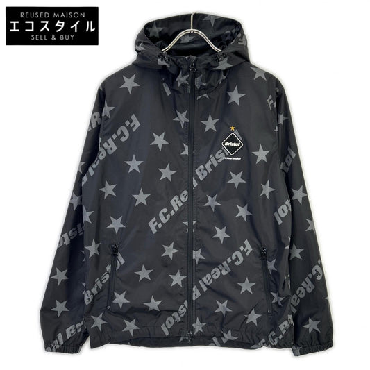 F.C.Real Bristol エフシーリアルブリストル FCRB-160021 ブラック×グレー 16SS STAR WARM UP JACKET ジャケット