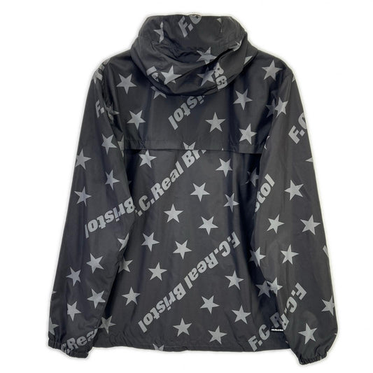 F.C.Real Bristol エフシーリアルブリストル FCRB-160021 ブラック×グレー 16SS STAR WARM UP JACKET ジャケット