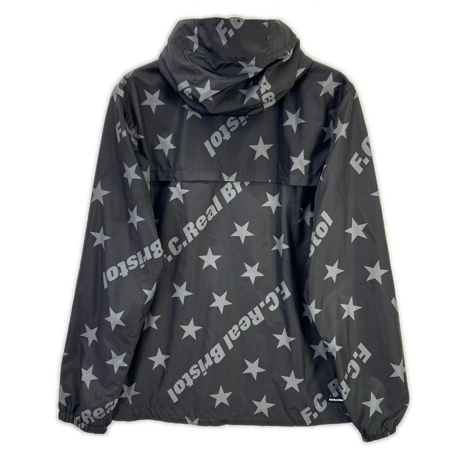 F.C.Real Bristol エフシーリアルブリストル FCRB-160021 ブラック×グレー 16SS STAR WARM UP JACKET ジャケット