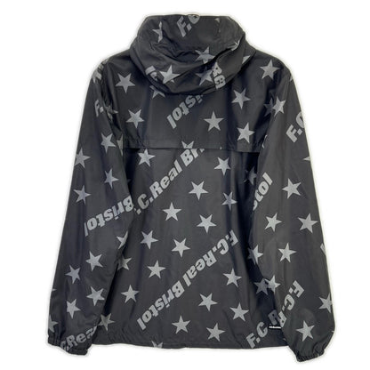 F.C.Real Bristol エフシーリアルブリストル FCRB-160021 ブラック×グレー 16SS STAR WARM UP JACKET ジャケット