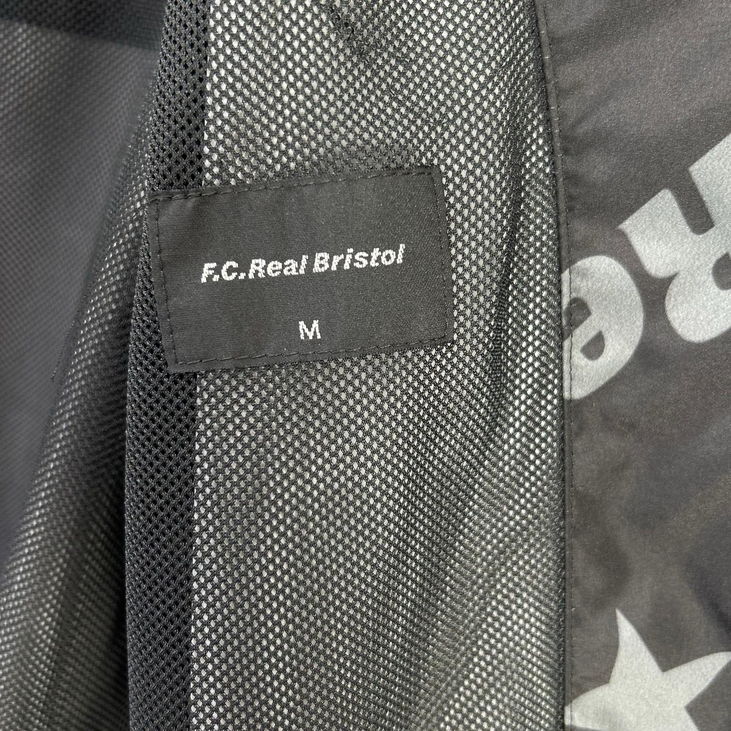 F.C.Real Bristol エフシーリアルブリストル FCRB-160021 ブラック×グレー 16SS STAR WARM UP JACKET ジャケット