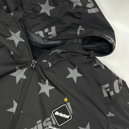 F.C.Real Bristol エフシーリアルブリストル FCRB-160021 ブラック×グレー 16SS STAR WARM UP JACKET ジャケット