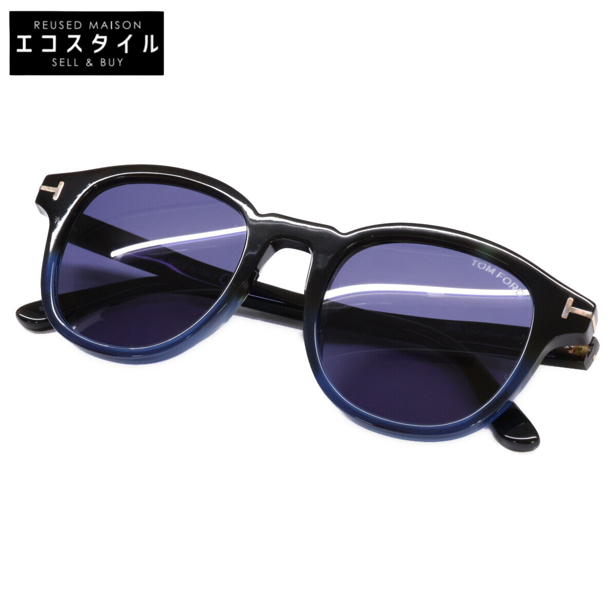 TOM FORD トムフォード TF752 55V Jameson ジェイムソン ウェリントンシェイプ サングラス
