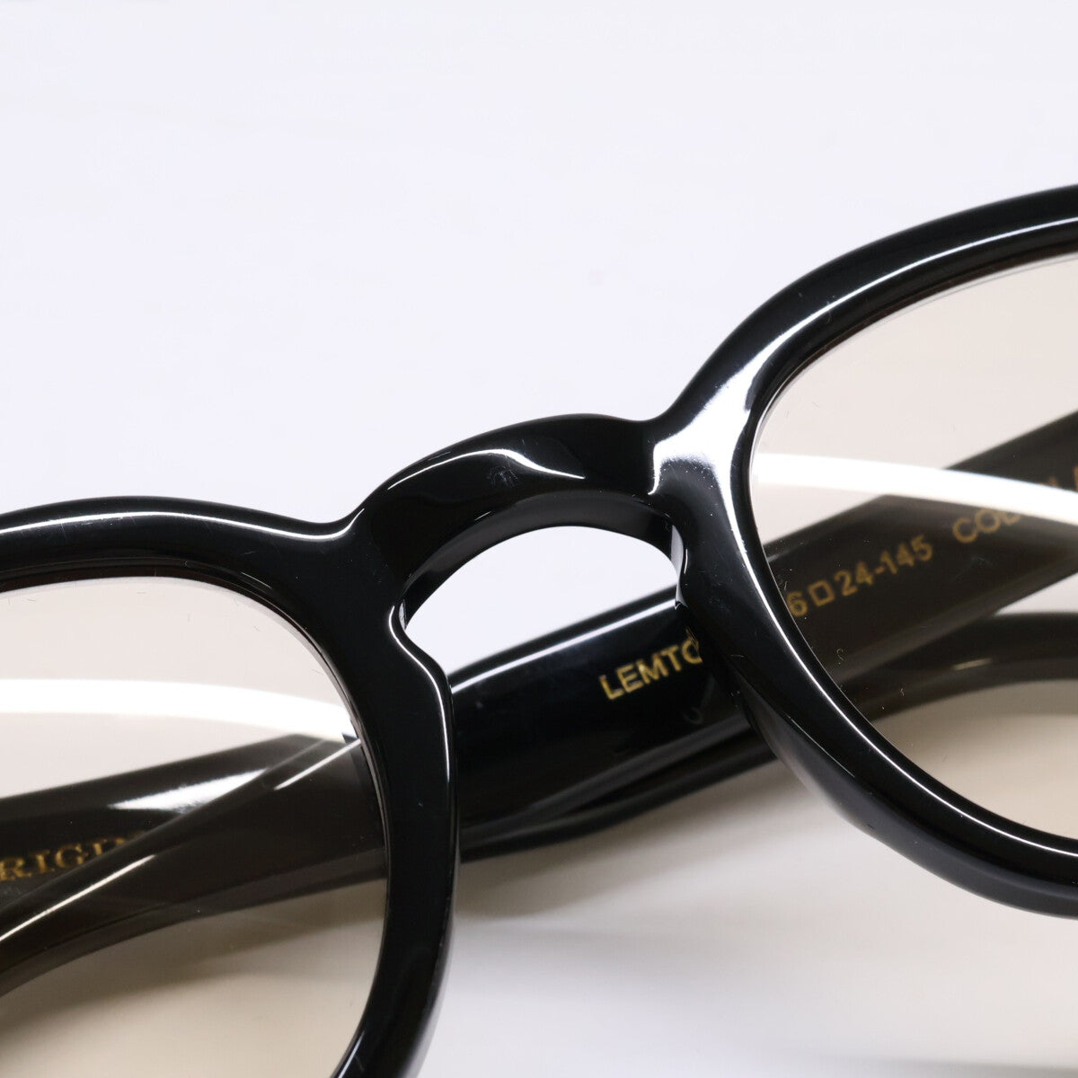 MOSCOT モスコット LEMTOSH COL.BLACK レムトッシュ カラーレンズ ウェリントンシェイプ サングラス