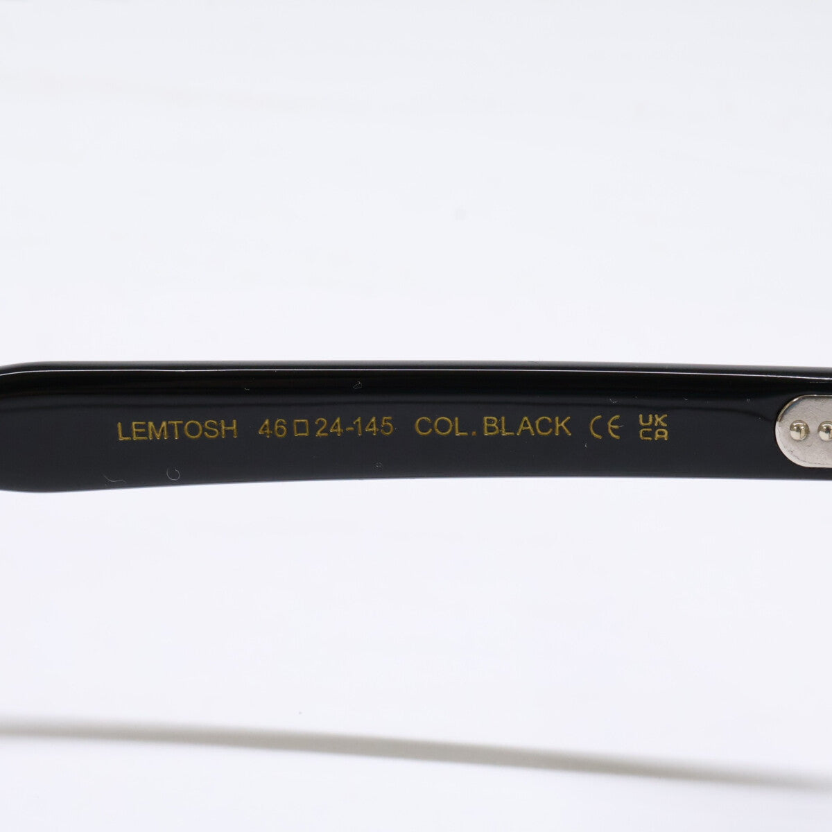 MOSCOT モスコット LEMTOSH COL.BLACK レムトッシュ カラーレンズ ウェリントンシェイプ サングラス
