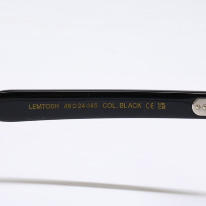 MOSCOT モスコット LEMTOSH COL.BLACK レムトッシュ カラーレンズ ウェリントンシェイプ サングラス