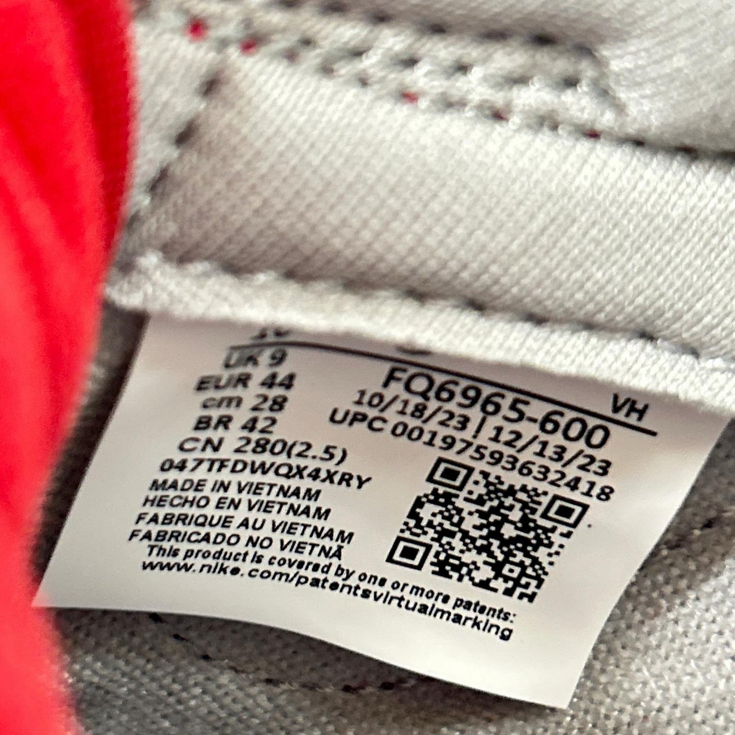NIKE ナイキ 【新品未使用】FQ6965-600 DUNK LOW QS ダンク ロー クイックストライク スニーカー シューズ