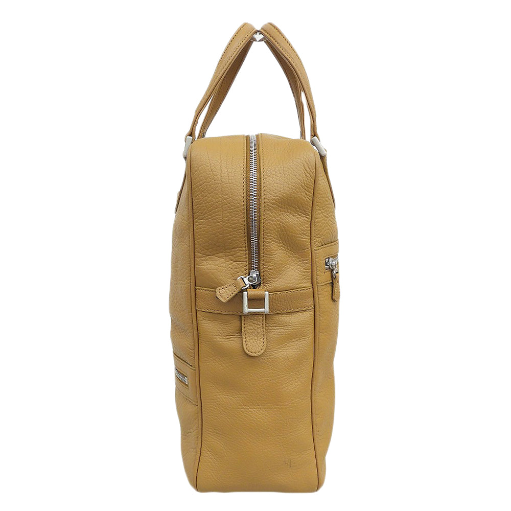 JACQUES LE CORRE ジャックルコー 美品 リスボン ミニ ボストンバッグ 2WAY ショルダー ハンドバッグ メンズ ブラウン ハンドバッグ