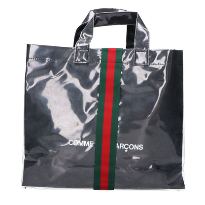 COMMEdesGARCONS コムデギャルソン x GUCCI 美品 OD-K221-051 シェリーライン ビニール トートバッグ