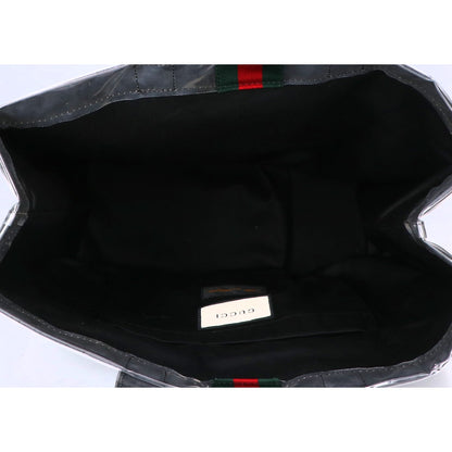 COMMEdesGARCONS コムデギャルソン x GUCCI 美品 OD-K221-051 シェリーライン ビニール トートバッグ