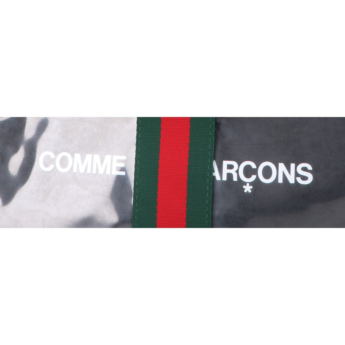 COMMEdesGARCONS コムデギャルソン x GUCCI 美品 OD-K221-051 シェリーライン ビニール トートバッグ