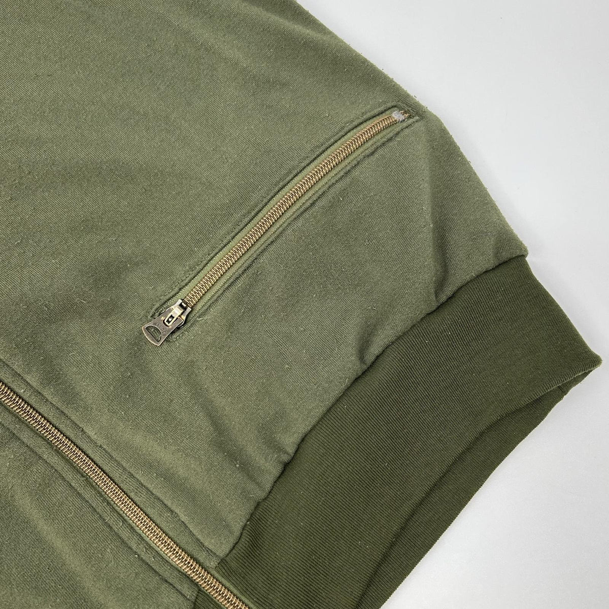 NIGEL CABOURN ナイジェルケーボン カーキ TRACK JACKET SANDWICH PILE ジャケット