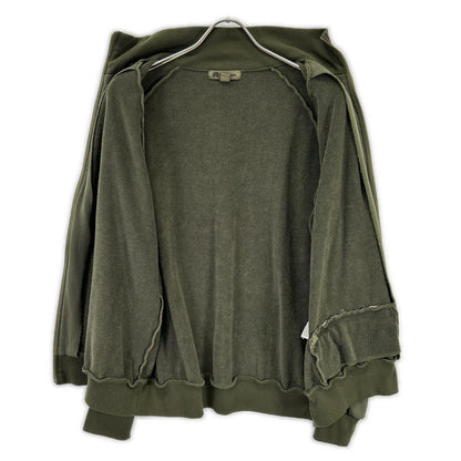 NIGEL CABOURN ナイジェルケーボン カーキ TRACK JACKET SANDWICH PILE ジャケット
