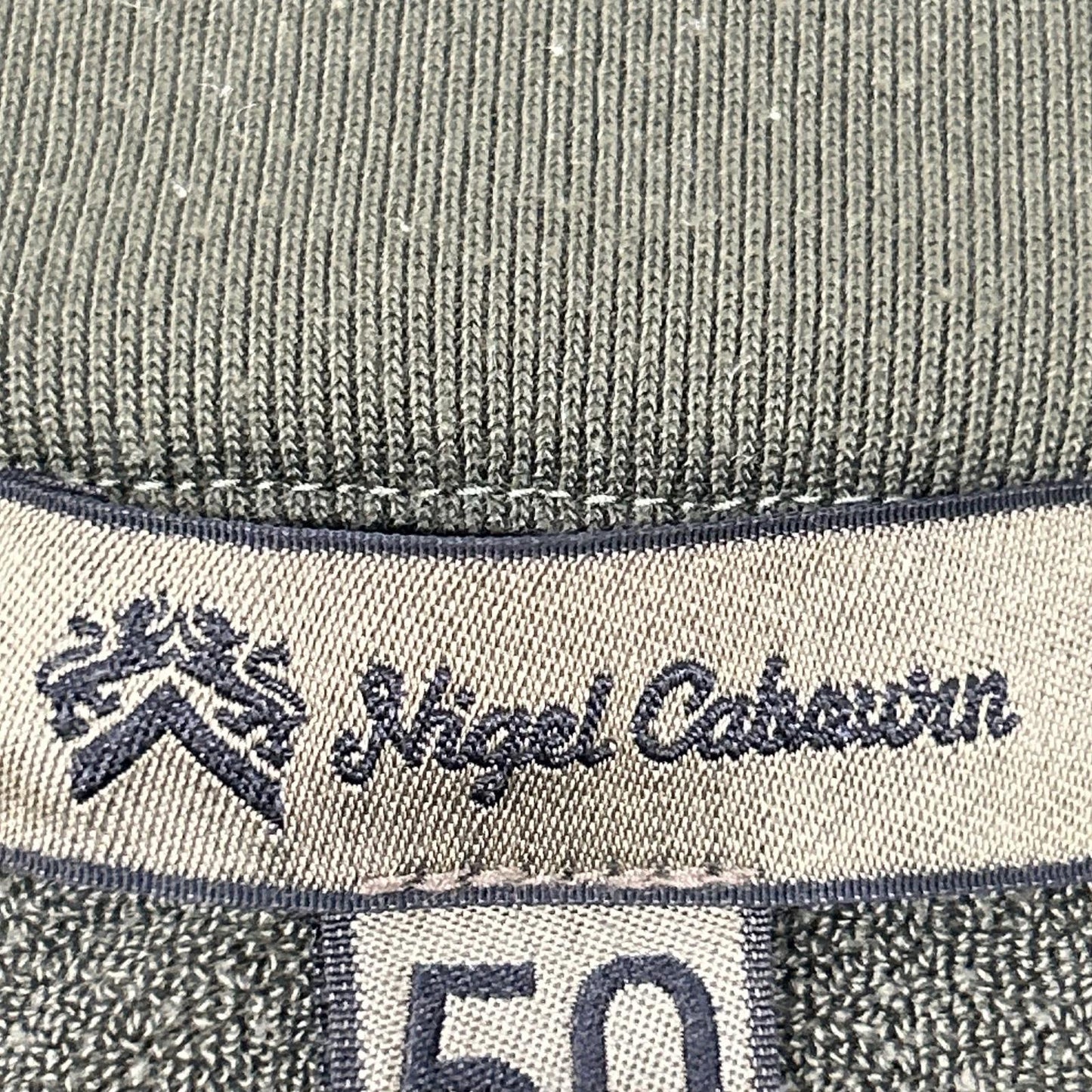 NIGEL CABOURN ナイジェルケーボン カーキ TRACK JACKET SANDWICH PILE ジャケット