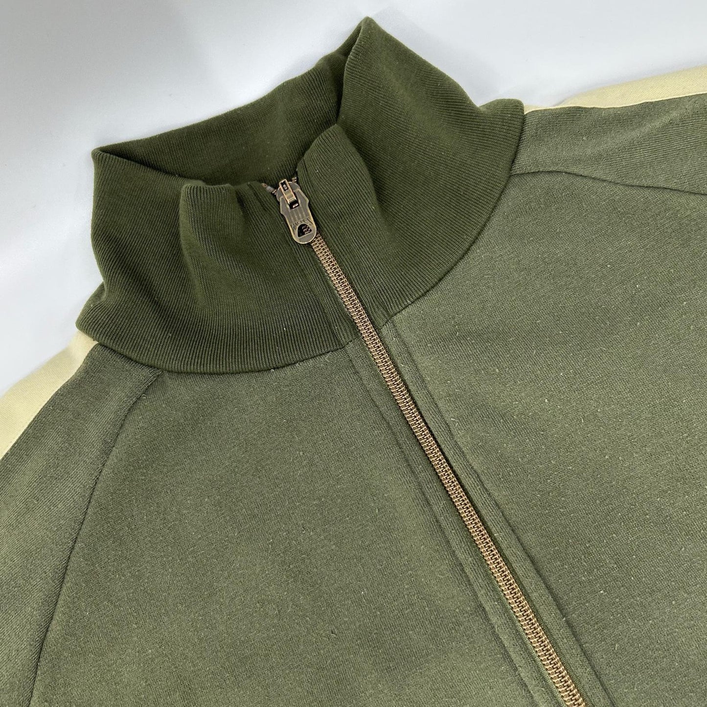 NIGEL CABOURN ナイジェルケーボン カーキ TRACK JACKET SANDWICH PILE ジャケット