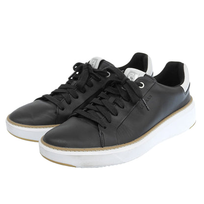 COLE HAAN コールハーン レザー スニーカー シューズ メンズ ブラック 8 1/2M C34225 シューズ