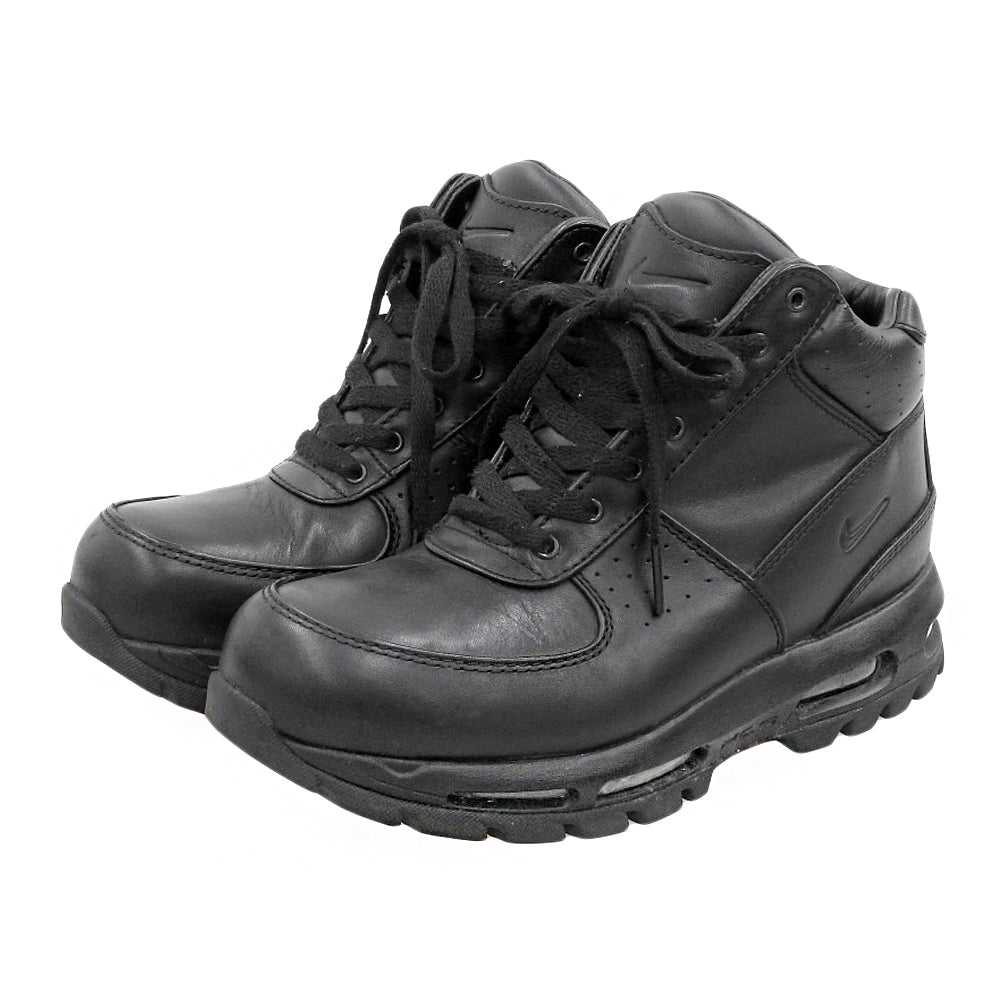 NIKE ナイキ AIR MAX GOADOME レザースニーカー シューズ メンズ 黒 ブラック 26cm 865031-009 シューズ