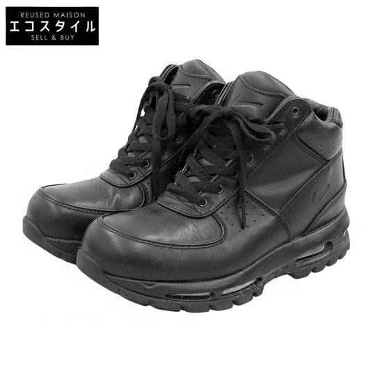 NIKE ナイキ AIR MAX GOADOME レザースニーカー シューズ メンズ 黒 ブラック 26cm 865031-009 シューズ