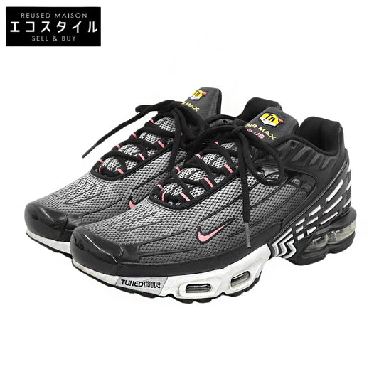 NIKE ナイキ 美品 Air Max Plus 3 シューズ メンズ 黒 ブラック 27cm HF3838-001 シューズ
