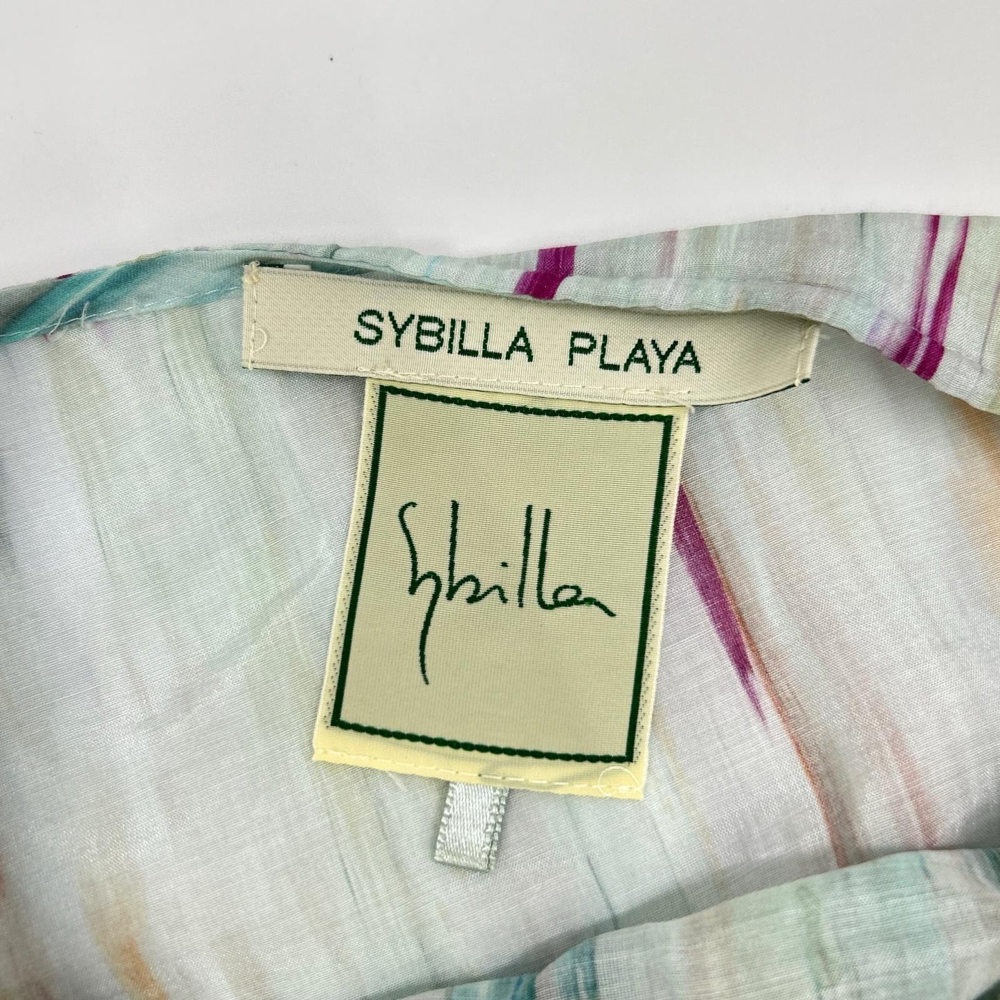 Sybilla シビラ GHEGK-06490 グリーン系 マーブルグラデーションワンピース ワンピース