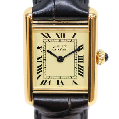Cartier カルティエ マストドゥ カルティエ ヴェルメイユ QZ 腕時計