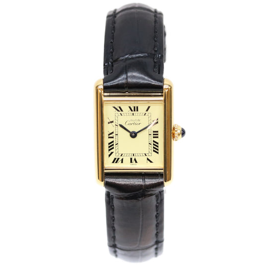 Cartier カルティエ マストドゥ カルティエ ヴェルメイユ QZ 腕時計