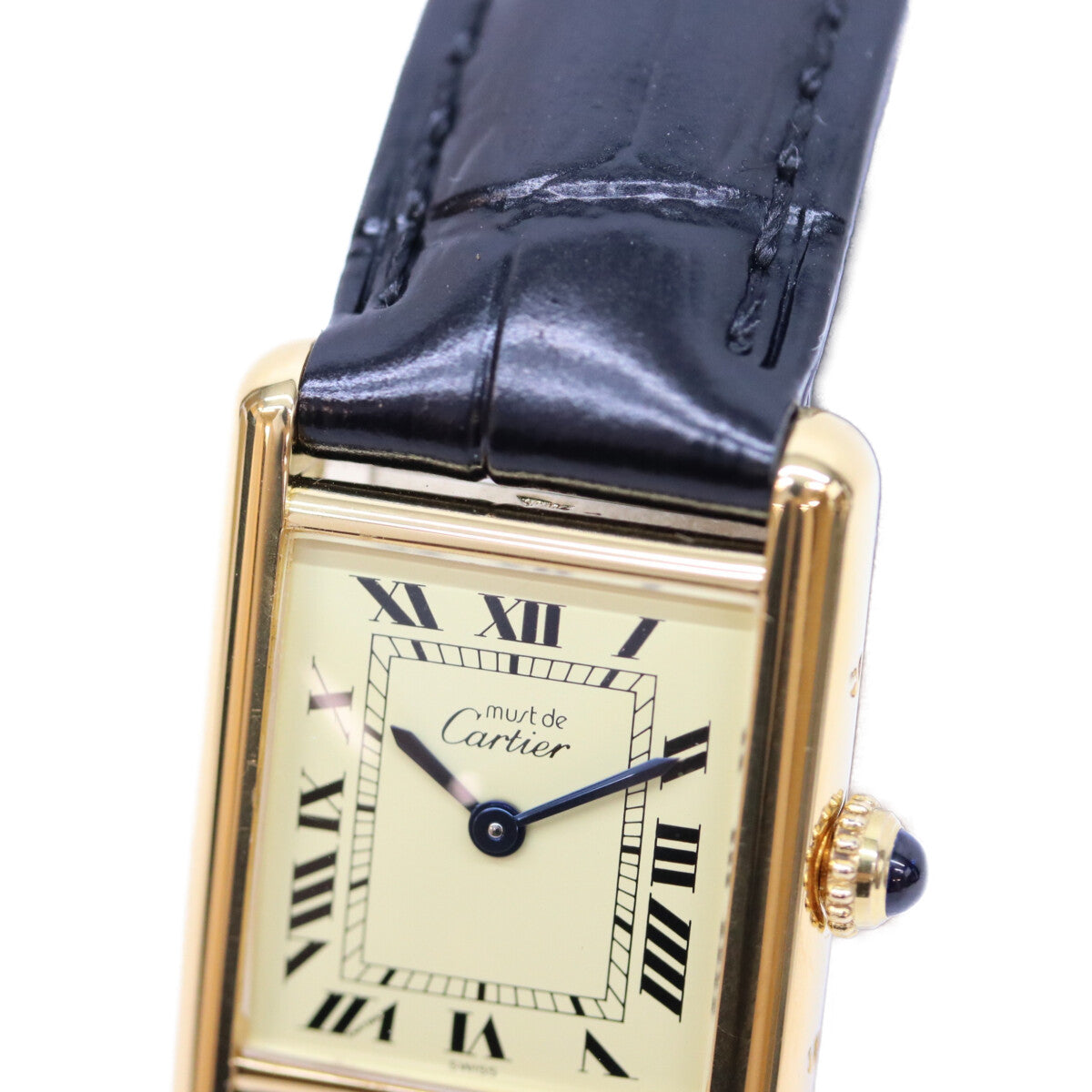 Cartier カルティエ マストドゥ カルティエ ヴェルメイユ QZ 腕時計