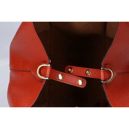 TOD'S トッズ T タイムレス レザー ショッピング バッグ ミニ ハンドバッグ