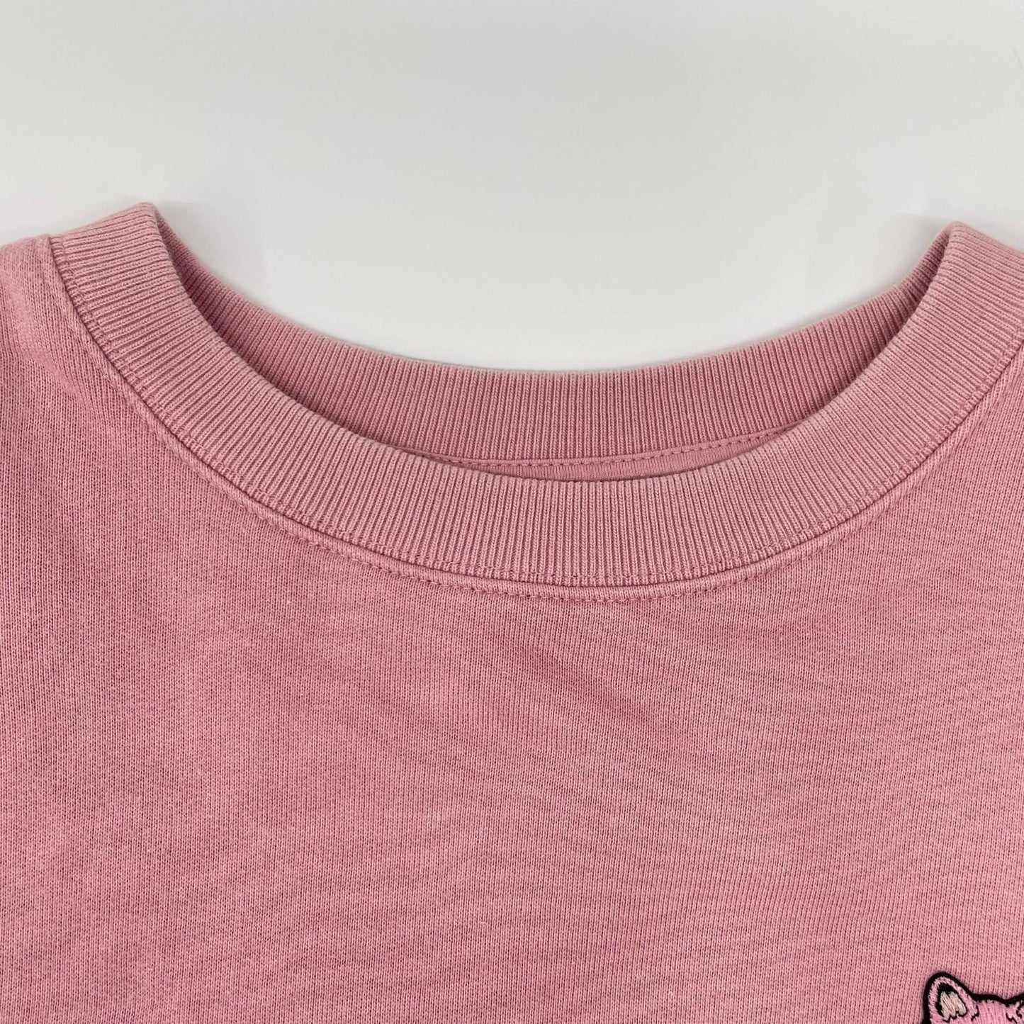 MAISON KITSUNE メゾンキツネ ピンク FOX HEAD PATCH トレーナー トップス
