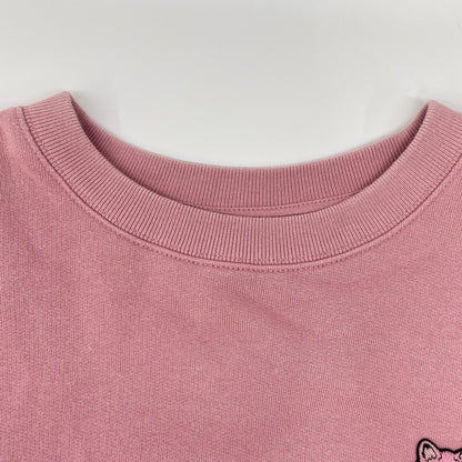 MAISON KITSUNE メゾンキツネ ピンク FOX HEAD PATCH トレーナー トップス