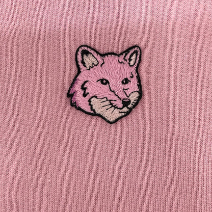 MAISON KITSUNE メゾンキツネ ピンク FOX HEAD PATCH トレーナー トップス