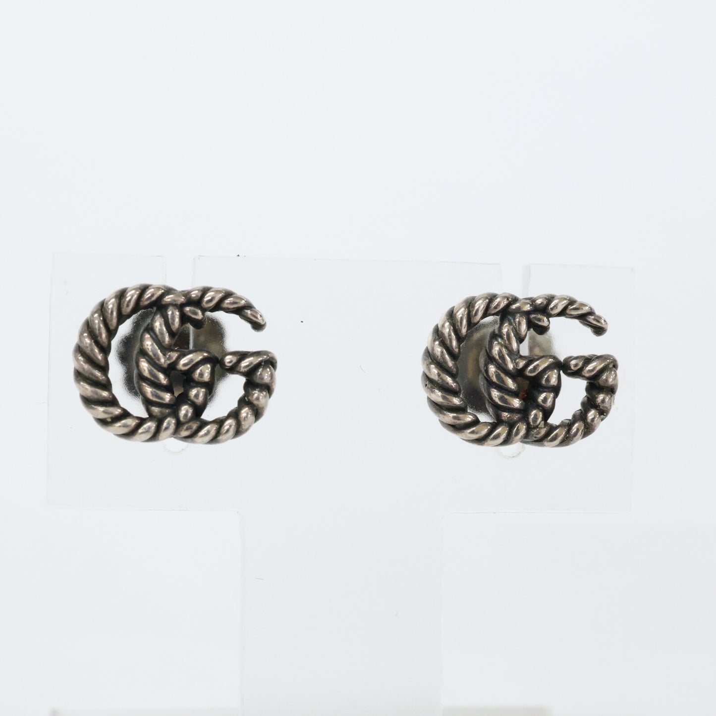 GUCCI グッチ AG925 GGマーモント ツイスト ピアス