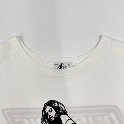 HYSTERIC GLAMOUR ヒステリックグラマー 02181CT12 ホワイト VIXEN GIRL Tシャツ トップス