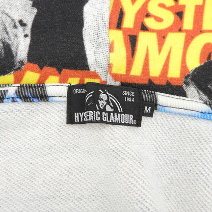 HYSTERIC GLAMOUR ヒステリックグラマー 総柄 コットン ジップアップパーカー トップス メンズ マルチカラー M トップス