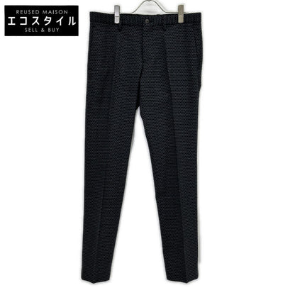 Thee Hysteric XXX ジィヒステリック トリプルエックス ブラック×グレー 総柄 センタープレス テーパードパンツ ボトムス