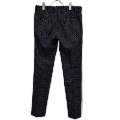 Thee Hysteric XXX ジィヒステリック トリプルエックス ブラック×グレー 総柄 センタープレス テーパードパンツ ボトムス