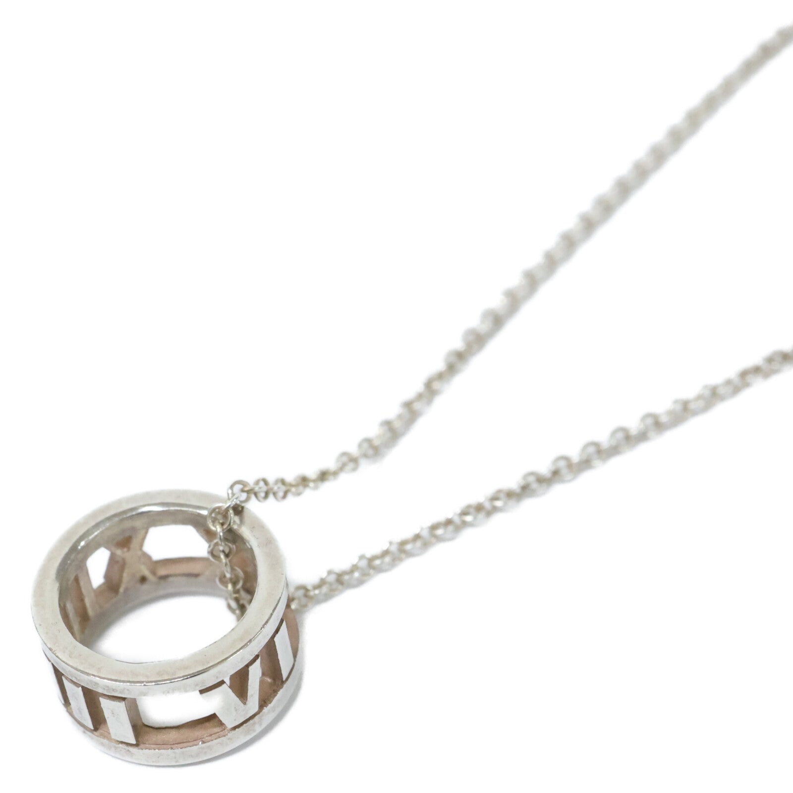 TIFFANY&Co. ティファニー AG925 アトラス オープンリングトップ ネックレス