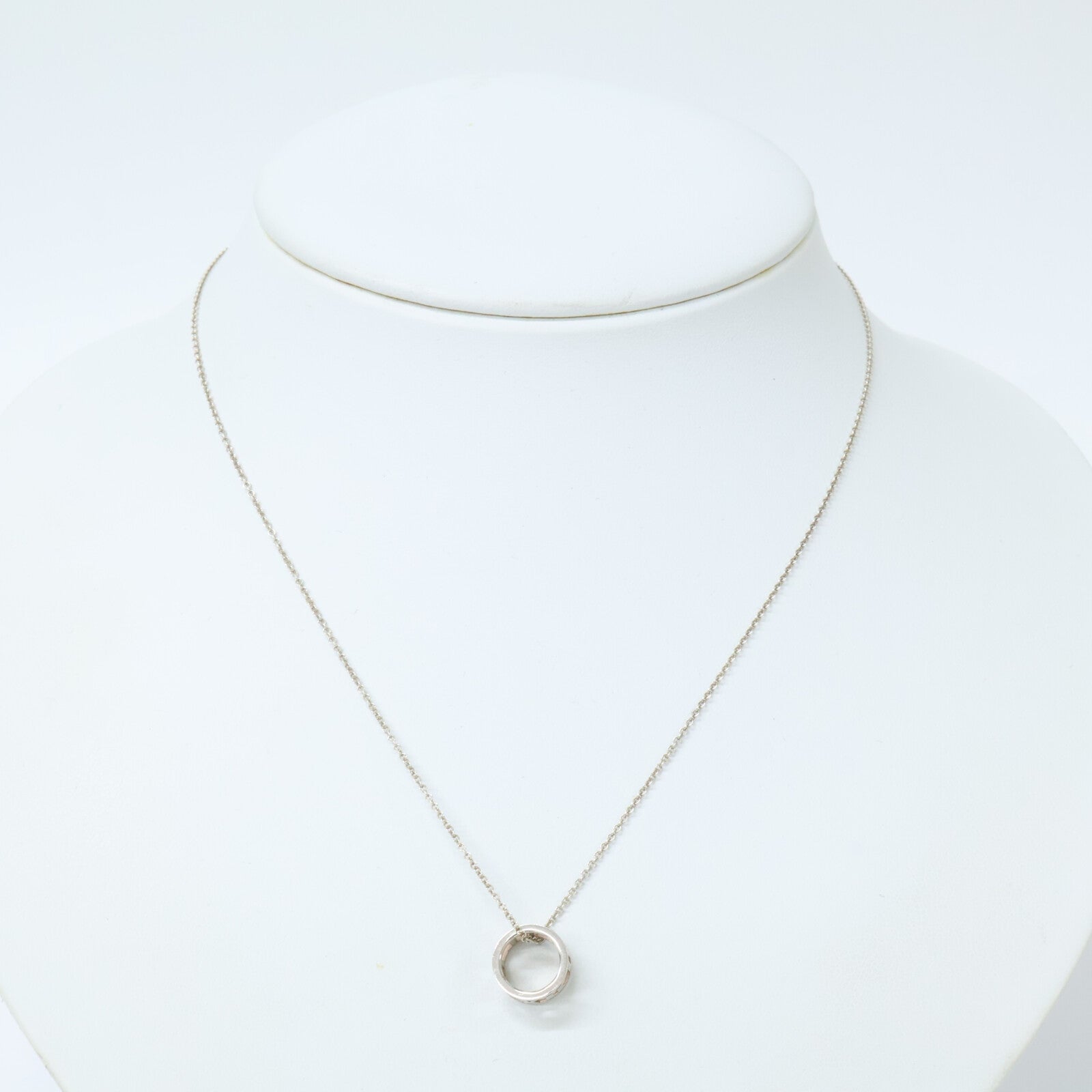 TIFFANY&Co. ティファニー AG925 アトラス オープンリングトップ ネックレス
