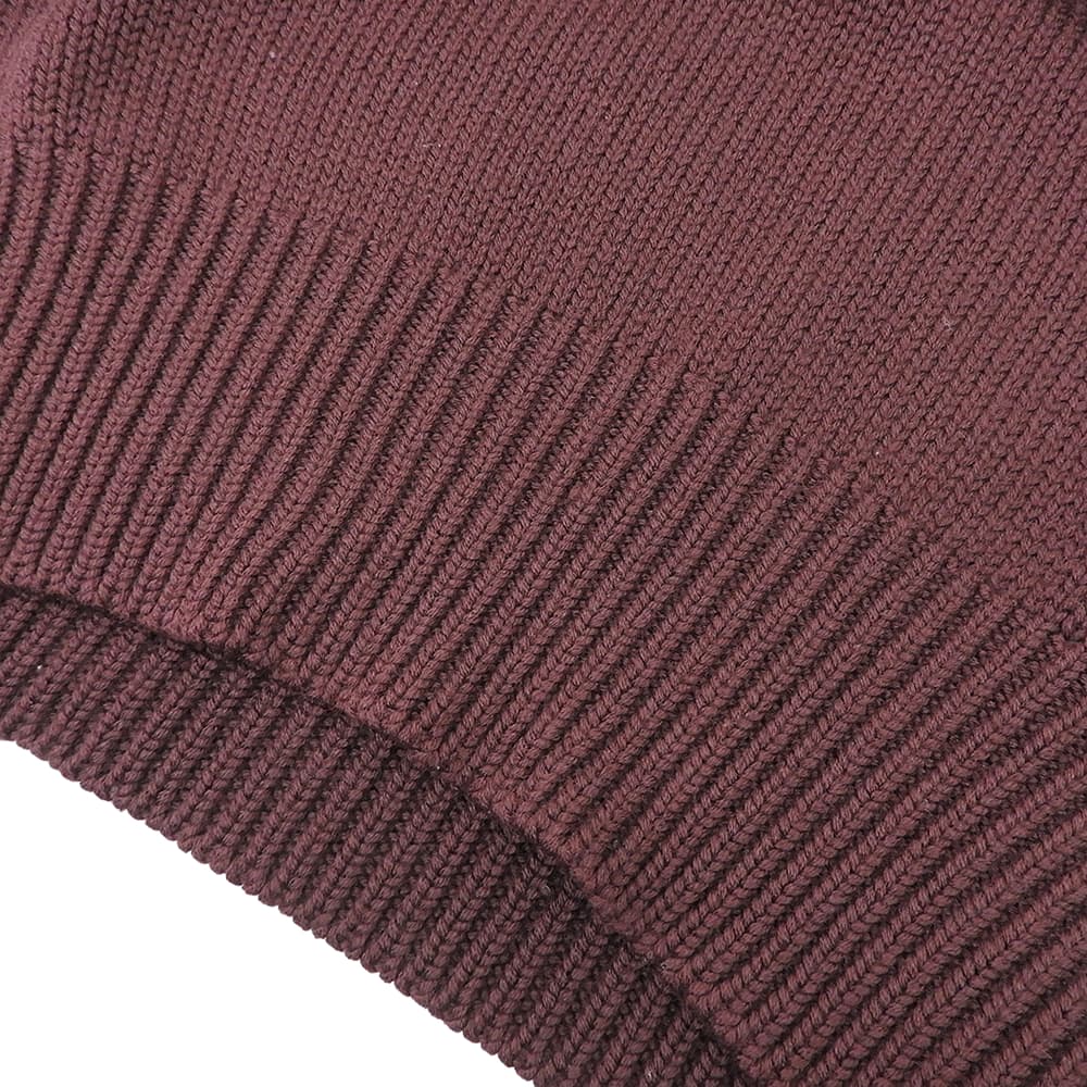 POLObyRalphLauren ポロラルフローレン ミニポニー刺繍 ウール100% ニット トップス レディース ボルドー L トップス