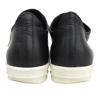 Rick Owens リックオウエンス レザー Concordians ローカットスニーカー シューズ メンズ 黒 ブラック 42 RU02E1891 シューズ