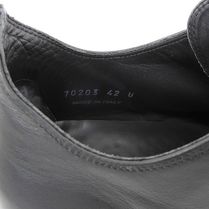 Rick Owens リックオウエンス レザー Concordians ローカットスニーカー シューズ メンズ 黒 ブラック 42 RU02E1891 シューズ