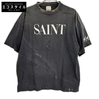 SAINT MICHAEL セントマイケル SM-MK8-0000-006 グレー 26SS SAINT 666 SS T-SHIRT トップス