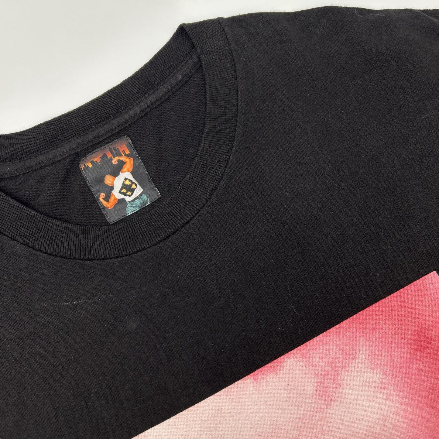 WACKO MARIA ワコマリア ブラック JIRO KONAMI プリント 半袖Tシャツ トップス